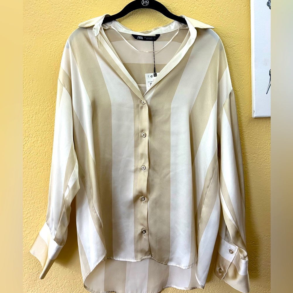 Zara Silk Blouse